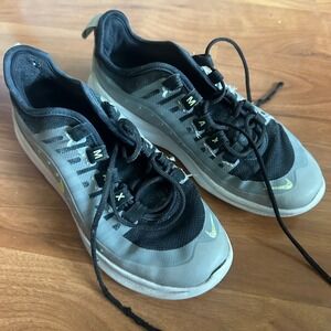 Nike Air‎ Max Casual Running Shoes Toddler Size 3.5Y Black Gray Yellow AH5222005